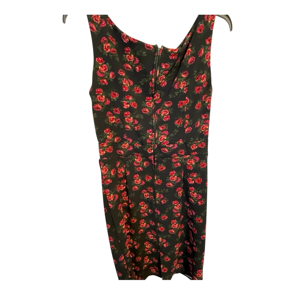 Queen of Heartz Red and Black Sleeveless Sheath Mini Dress - Picture 4 of 5